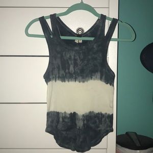Free People tie dye tank top.